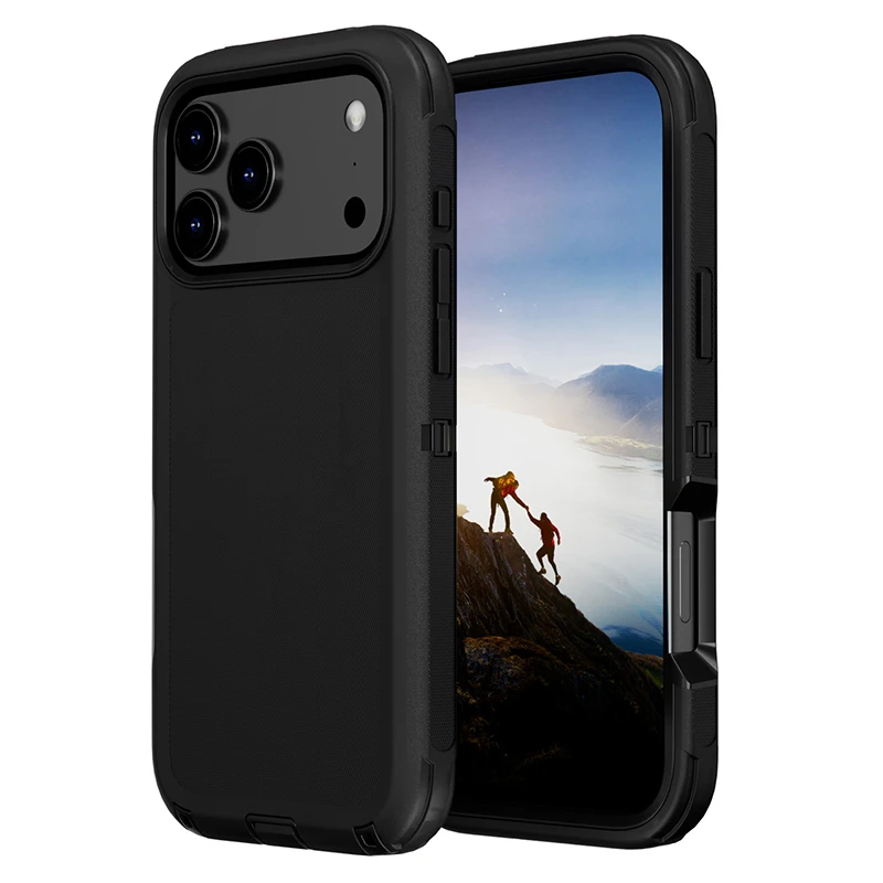 За Iphone 17 Pro Max черен калъф